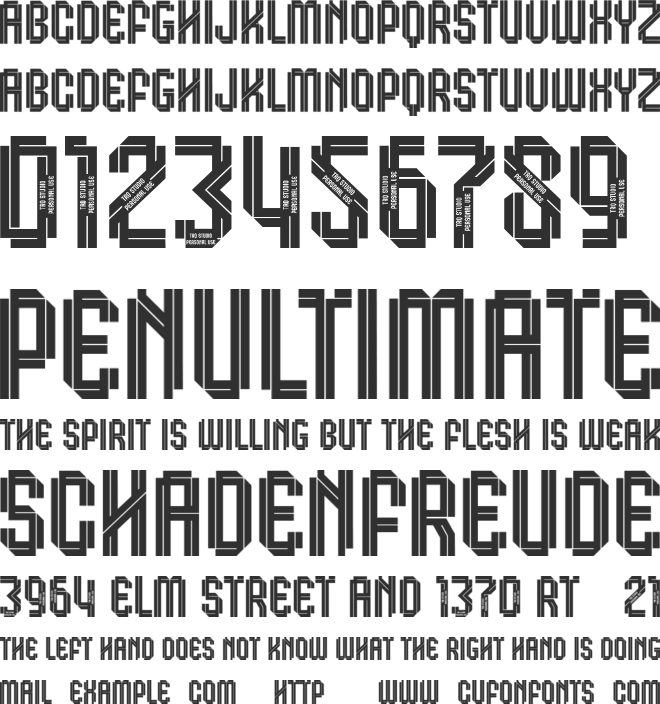 Merseysiders font preview