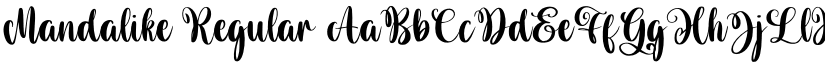 Mandalike Regular font