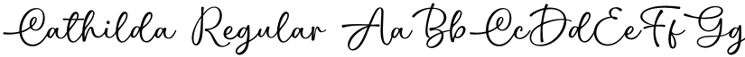 Cathilda Regular font