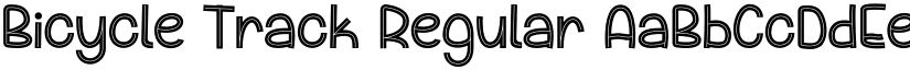 Bicycle Track Regular font