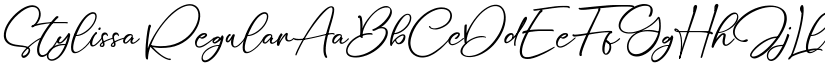 Stylissa Regular font