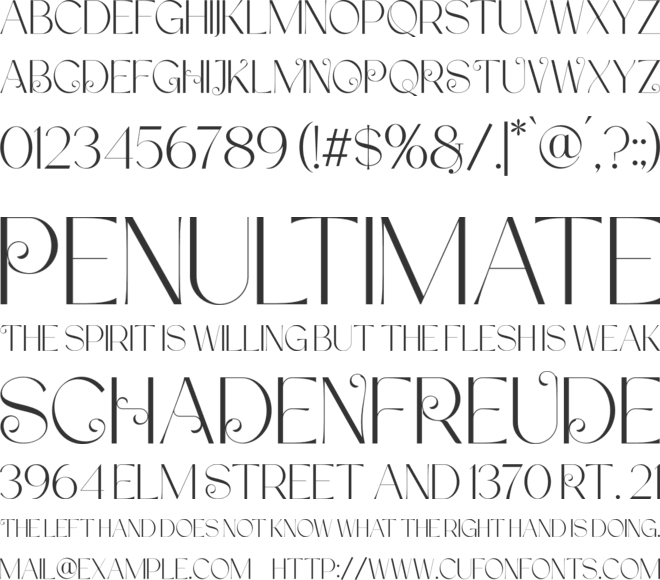 Asiatiyca FREE font preview