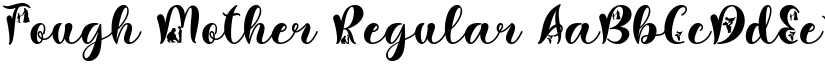 Tough Mother Regular font
