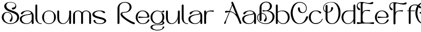 Saloums font download