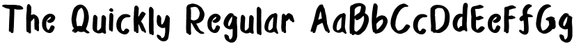 The Quickly font download