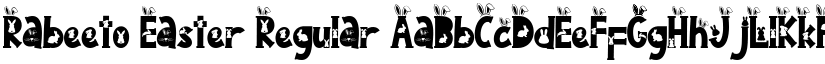 Rabeeto Easter Regular font
