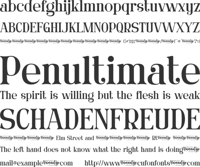 Magical Beach Personal Use font preview