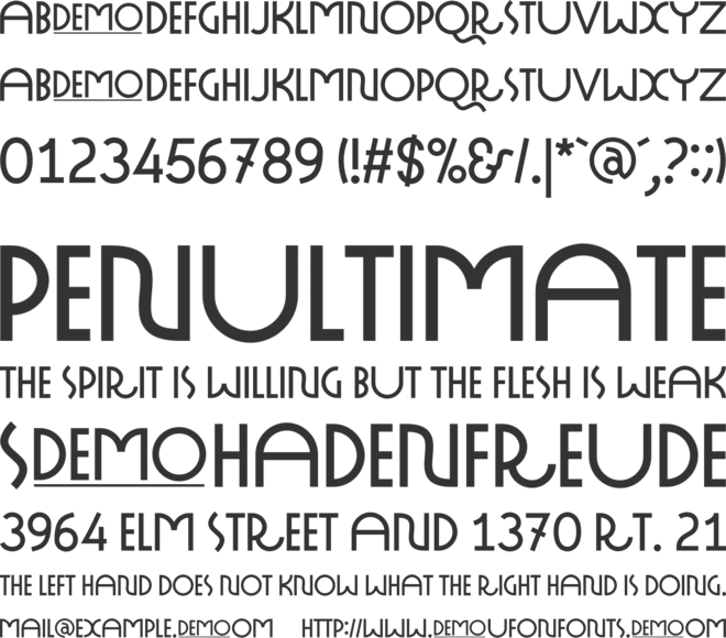 ST Noodles Grotesque font preview