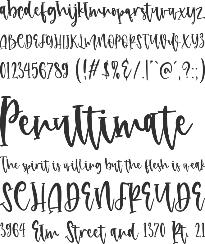 Crafty Sons Personal Use Only font preview