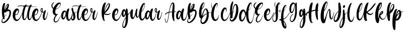 Better Easter Regular font