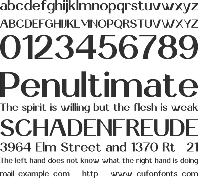 Andimante Personal Use font preview