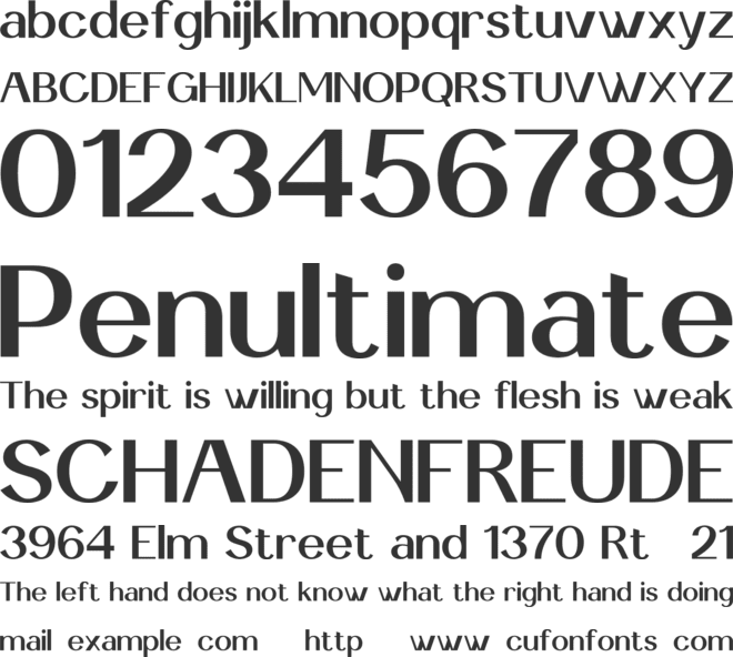 Andimante Personal Use font preview