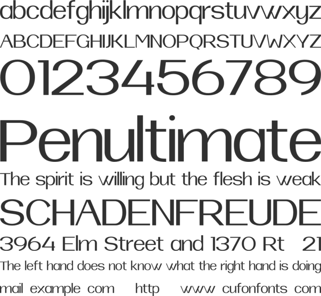 Berdiate Personal Use font preview