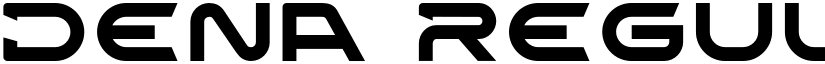 Dena Regular font