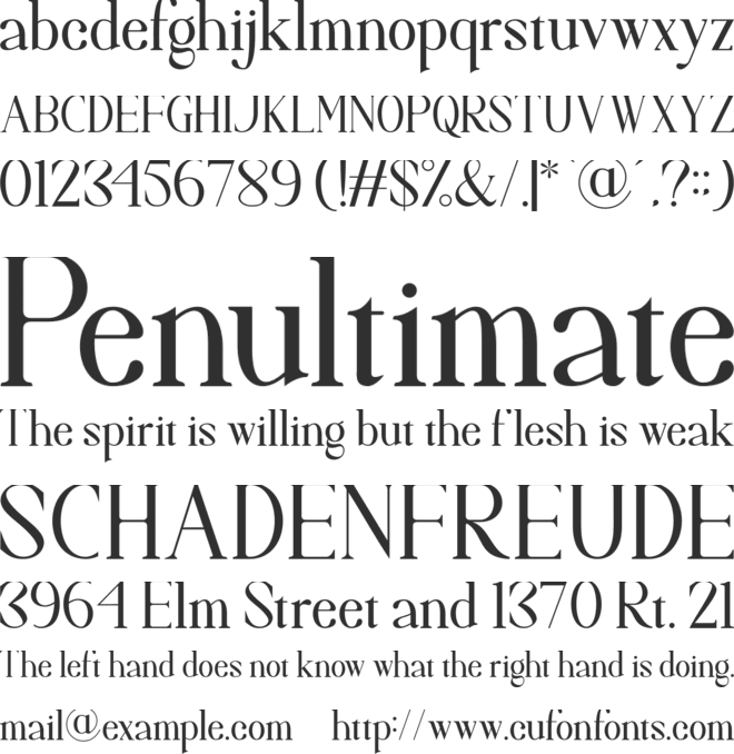 Sispectly Harmonies font preview