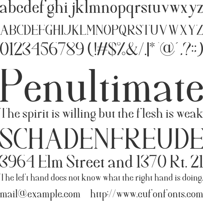 Sispectly Harmonies font preview