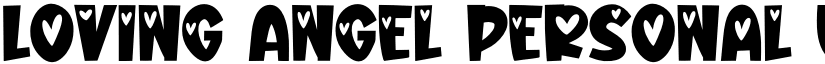 Loving Angel Personal Use Regular font