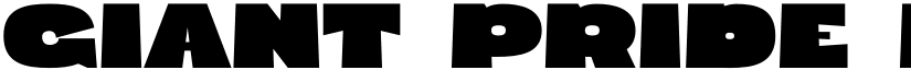 Giant Pride Personal Use Regular font