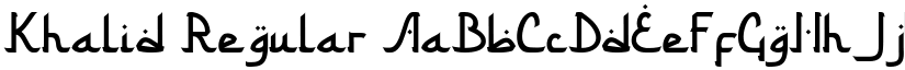 Khalid font download