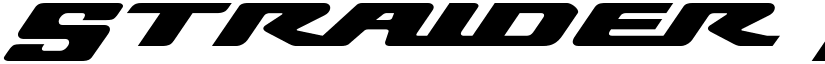 Straider font download