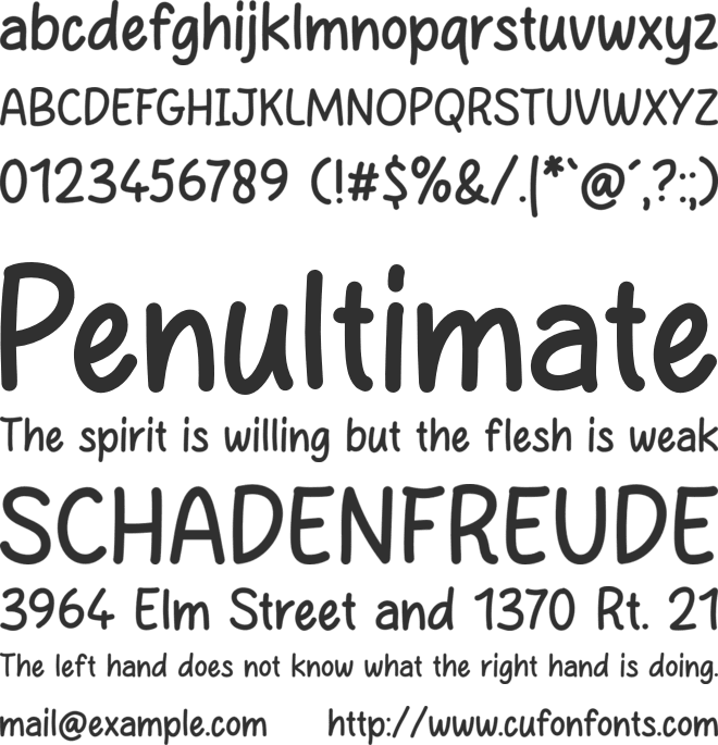 Smile Picture font preview