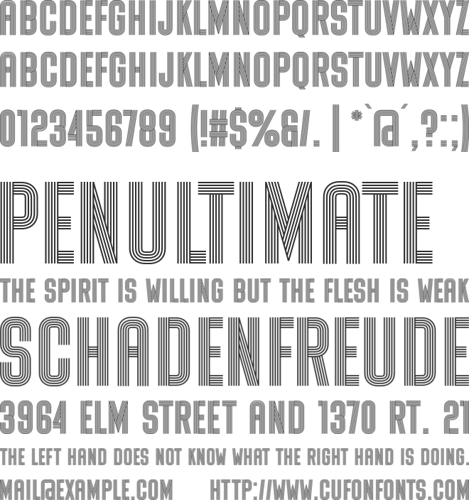 Summer Favourite font preview