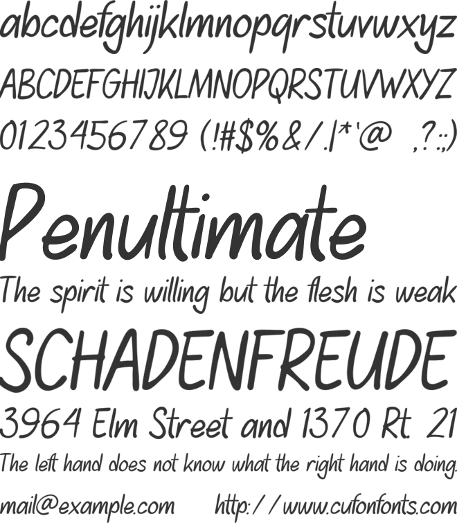 Creative-Juice font preview