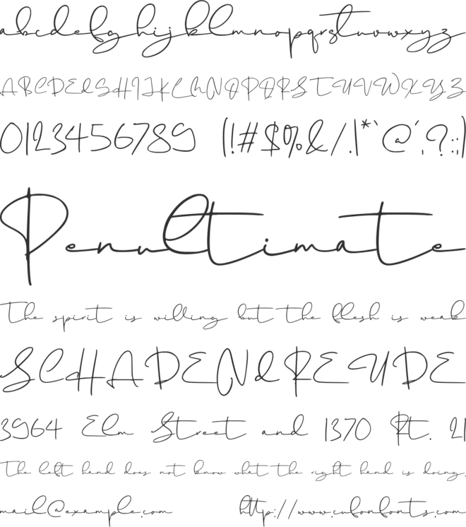 Halgrist Personal Use Only font preview