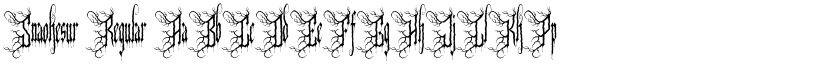 Snaokesur Regular font