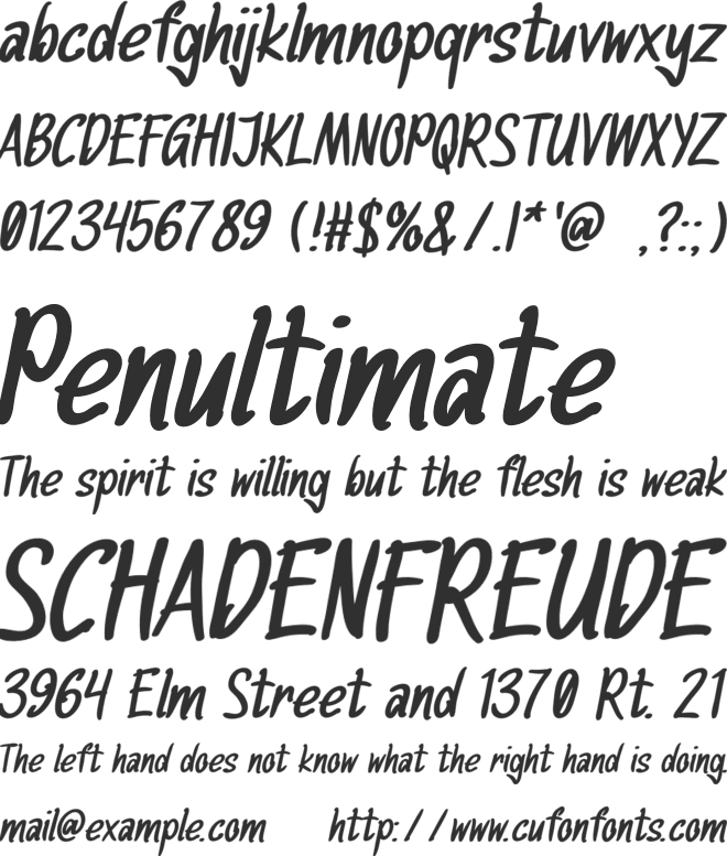 MAKE-IT-BETTER font preview