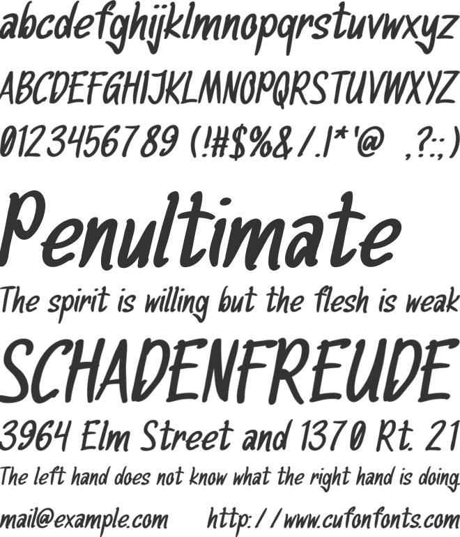 MAKE-IT-BETTER font preview