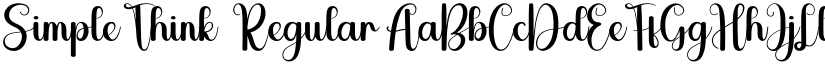 SimpleThink font download