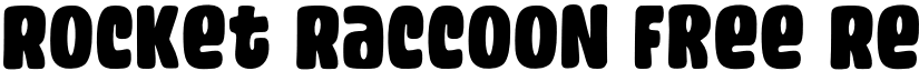 Rocket Raccoon Free Regular font