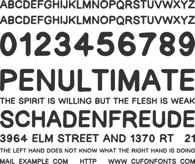 CT Marker Pen font preview