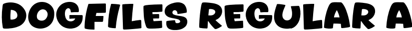 Dogfiles Regular font