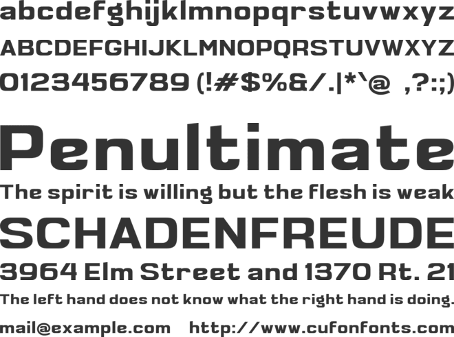 k Kota Kali font preview