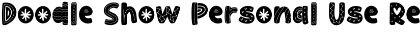 Doodle Show Personal Use Regular font