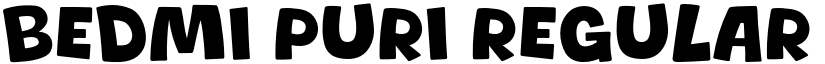 Bedmi Puri Regular font