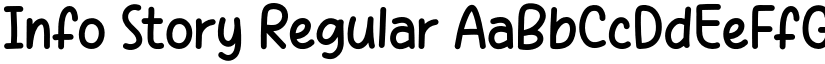 Info Story Regular font