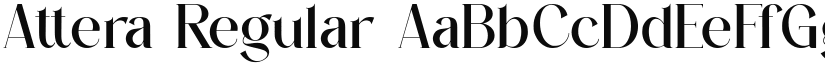 Attera Font font download