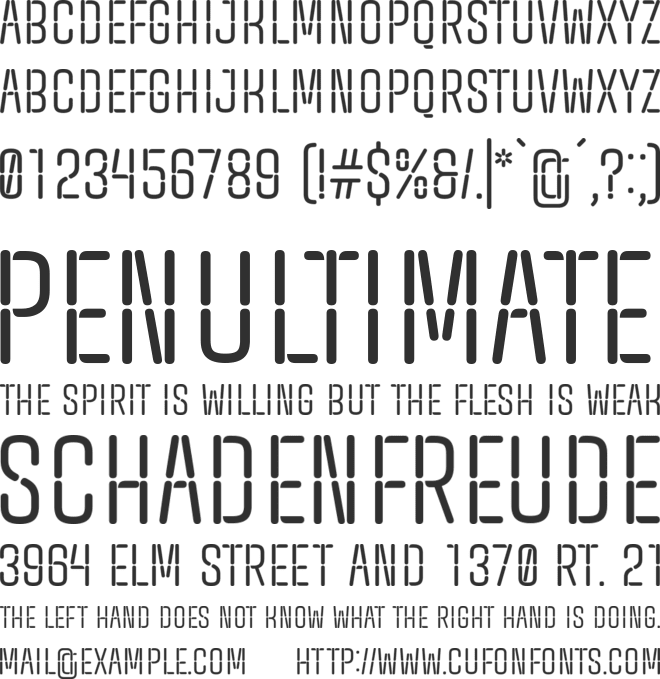 Beautiful Police Officer font preview