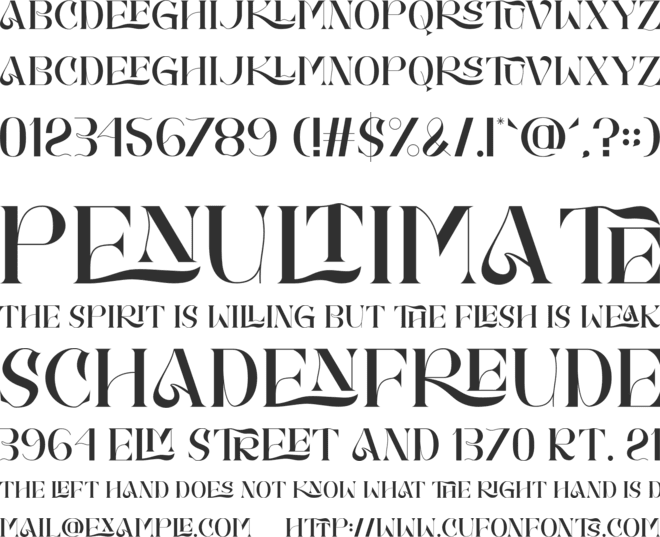 Brays font preview
