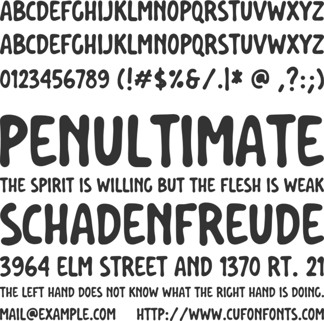 Golden Story font preview