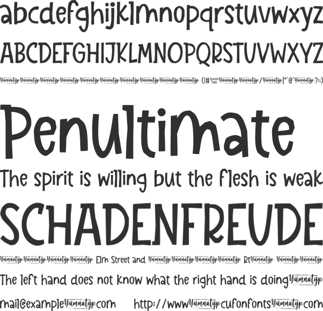 Sparkle Teals Personal Use font preview