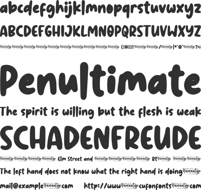 Hoselia Quotes Personal Use font preview