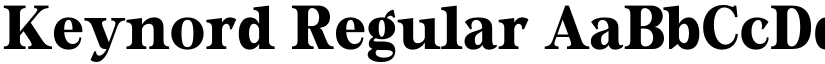 Keynord Regular font