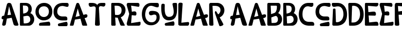 Abocat Regular font