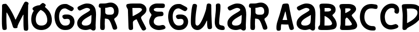 Mogar Regular font