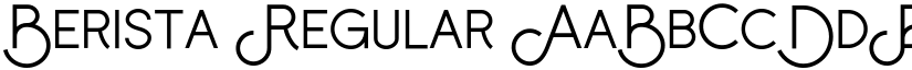 Berista Regular font