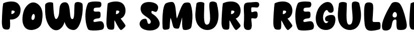 Power Smurf Regular font
